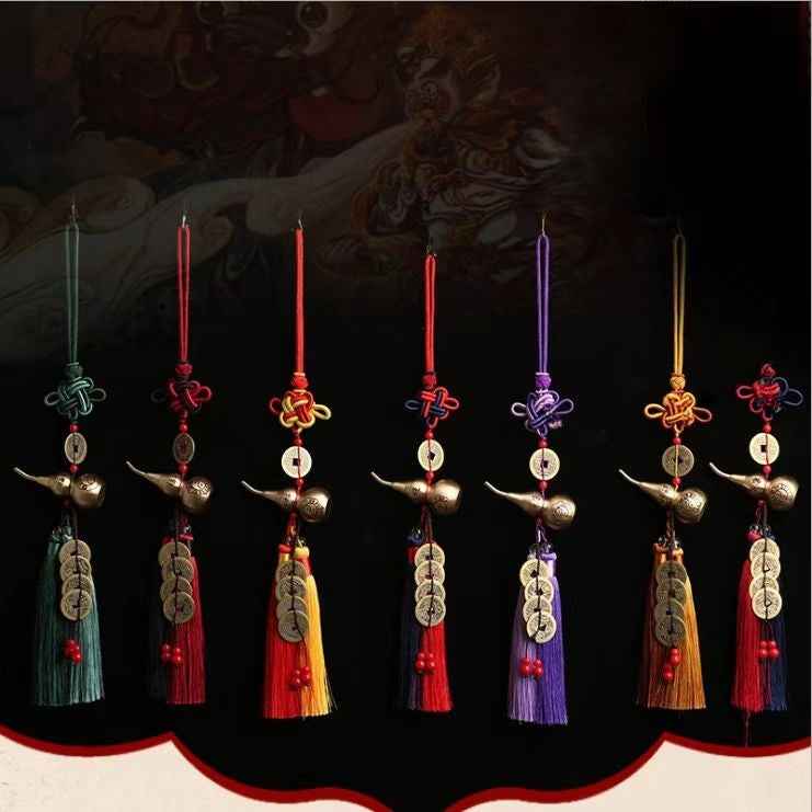 Harmony Gourd & Five Emperor Coin Talisman